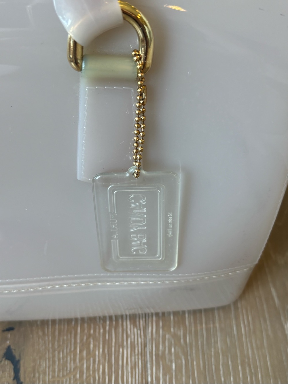 Furla Rose Candy Glossy Dome Satchel - Picture 5 of 10
